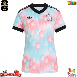 Belgium Replica Away Stadium Shirt for Women World Cup 2026 Short Sleeve